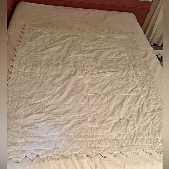 Quilt, vintage handmade Patchwork - Picture 4 of 6